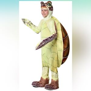 Adorable Turtle Costume for Kids - Green and Brown